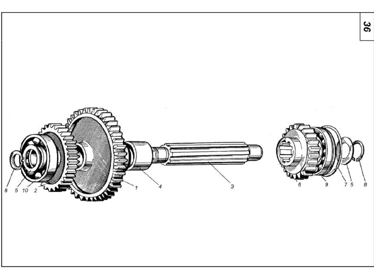 Коробка передач трактор Т-150К 151.37.021-6