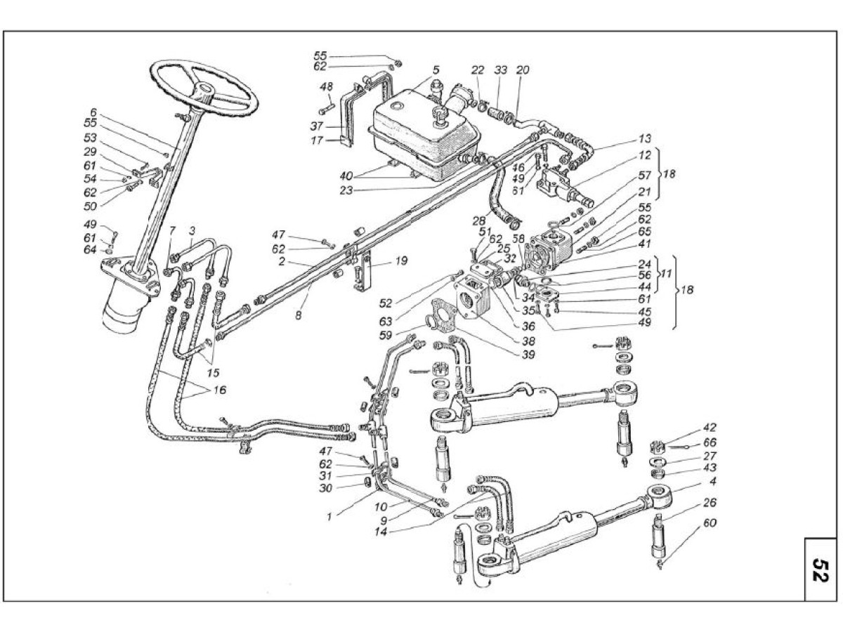 Рульове керування на трактор Т-150К на двигун ЯМЗ-236 151.40.001-4