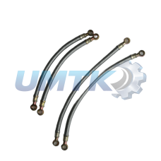 Паливна трубка в метал. сітці (компл. 4 шт.) 68-150.14.01-03 (вир-во Україна)