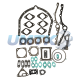 Комплект прокладок дв. ЯМЗ-236 без ГТВ с.з. "К" світла пробка (вир-во Україна)